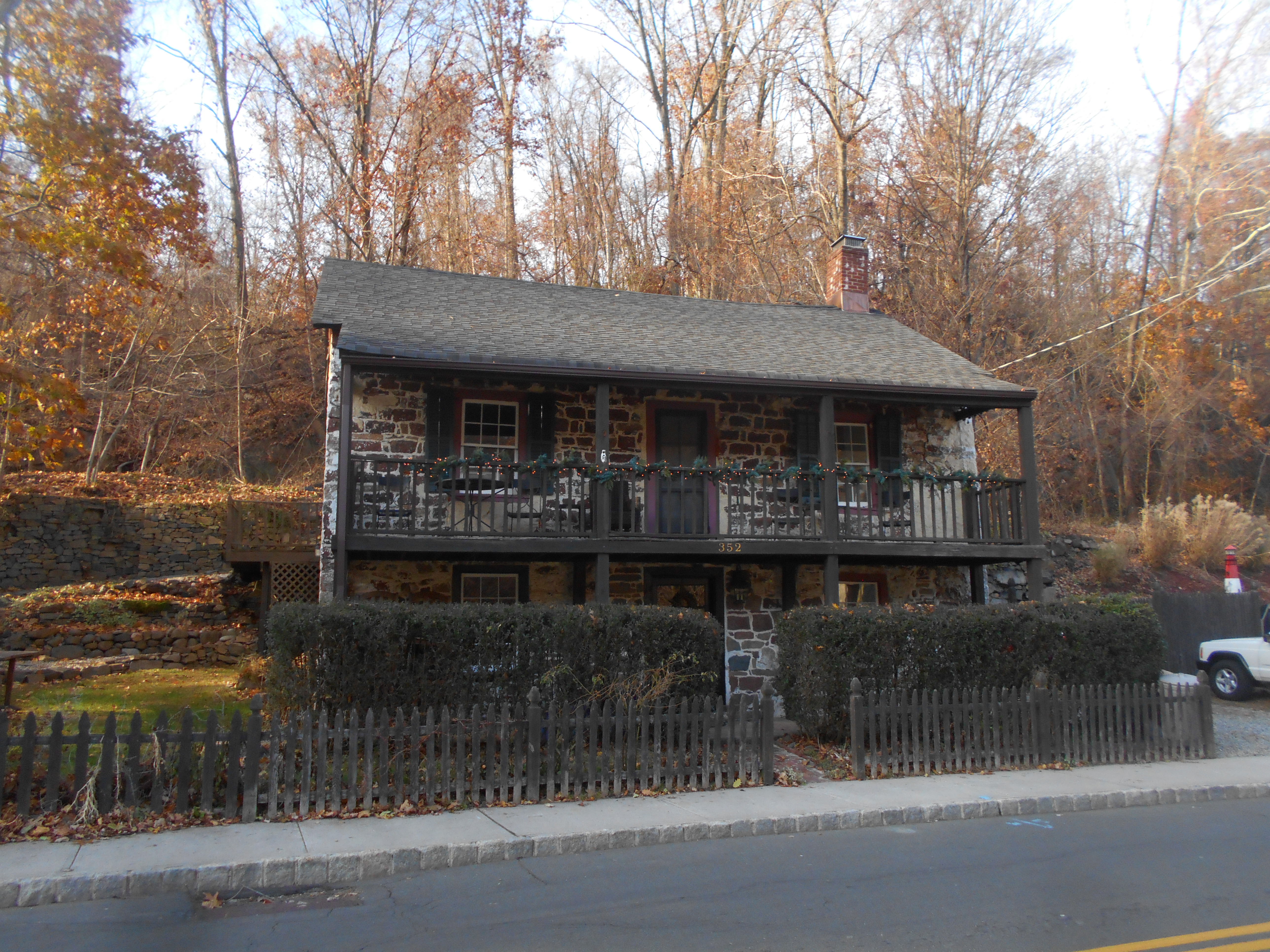 Historic wood house on Piermont Avenue